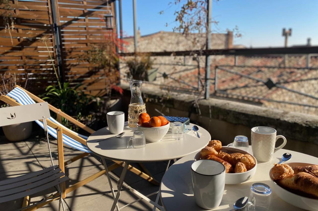 The Sunny - P2 With Terrace - City Centre Nîmes Zewnętrze zdjęcie