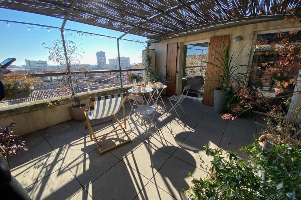 The Sunny - P2 With Terrace - City Centre Nîmes Zewnętrze zdjęcie