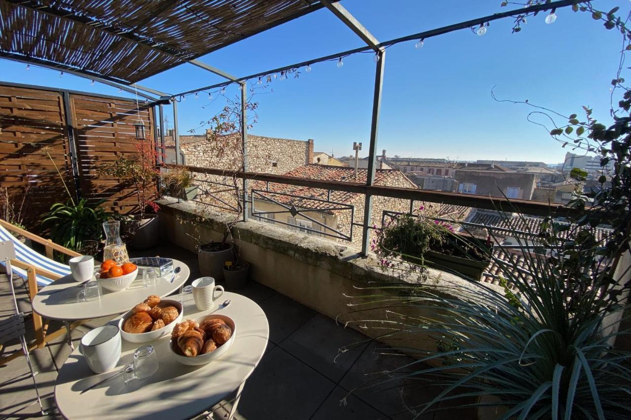 The Sunny - P2 With Terrace - City Centre Nîmes Zewnętrze zdjęcie